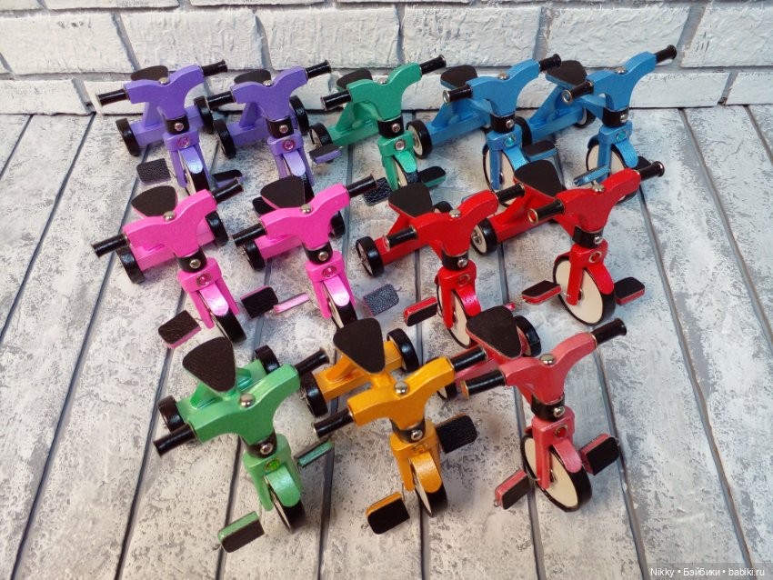 Велосипеды для кукол 16 см (фото 4)