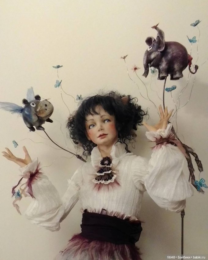 Авторские куклы Анны Гущиной