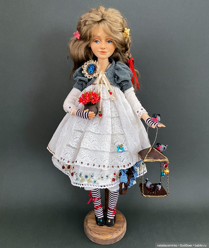 Элен - Авторские куклы Натальи Осминко