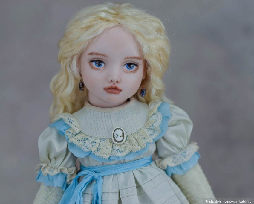 Кукла фарфоровая Аника — Авторские фарфоровые куклы (OOAK): ручная работа (фото 3)