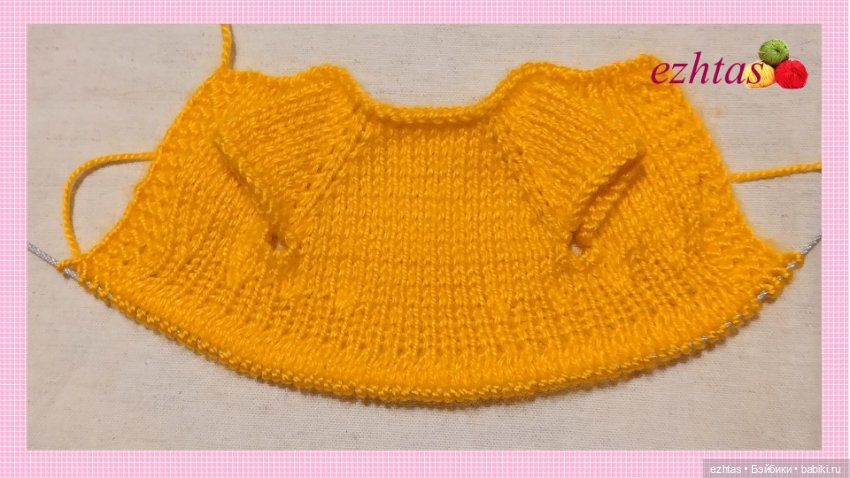 МК Вязаное платье с узором «Мини шотландка» (Авторское платье)