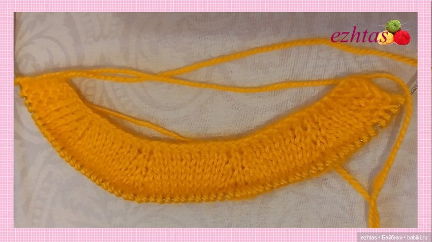 МК Вязаное платье с узором «Мини шотландка» (Авторское платье) (фото 6)