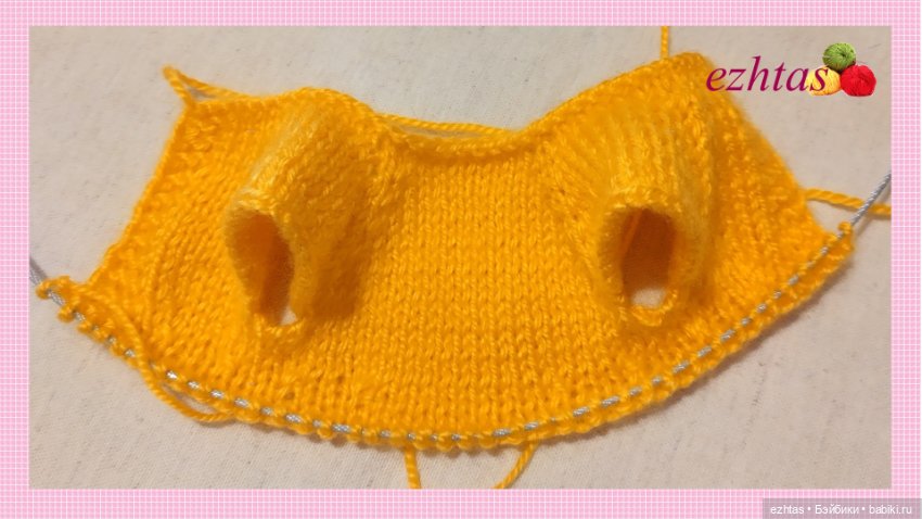 МК Вязаное платье с узором «Мини шотландка» (Авторское платье)