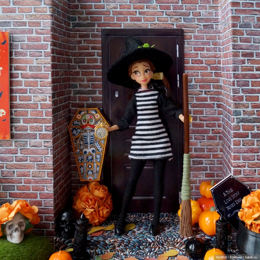 Запоздалый Хэллоуин — Куклы Disney Animators и Принцессы Диснея: Disney Store
