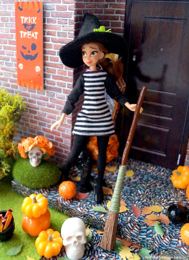 Запоздалый Хэллоуин — Куклы Disney Animators и Принцессы Диснея: Disney Store (фото 5)