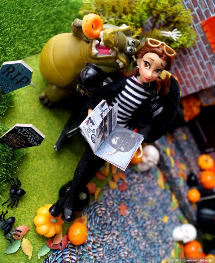 Запоздалый Хэллоуин — Куклы Disney Animators и Принцессы Диснея: Disney Store (фото 7)