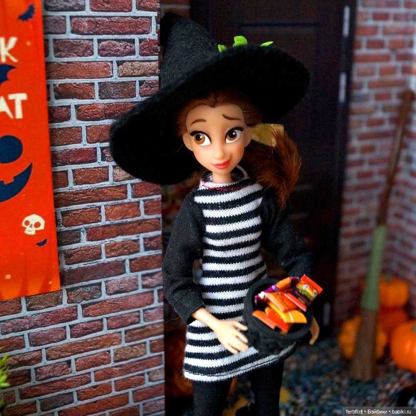 Запоздалый Хэллоуин — Куклы Disney Animators и Принцессы Диснея: Disney Store (фото 8)