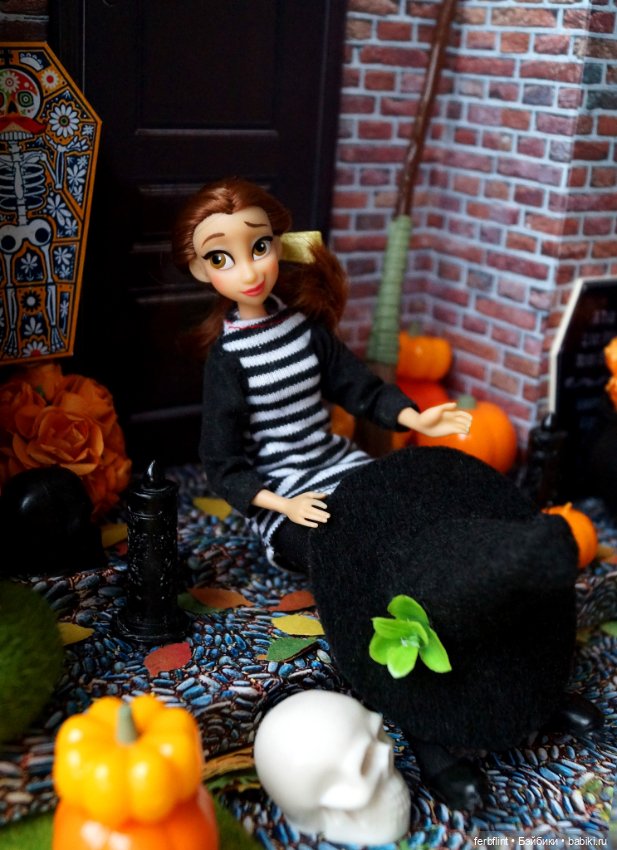 Запоздалый Хэллоуин — Куклы Disney Animators и Принцессы Диснея: Disney Store (фото 10)