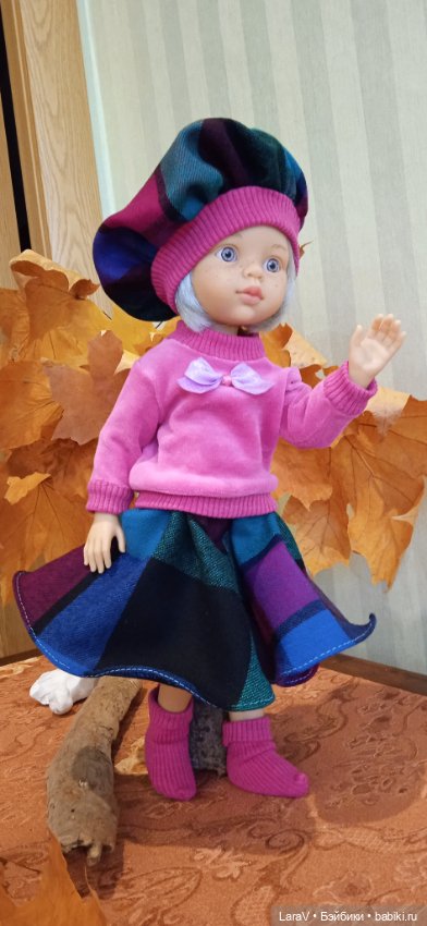 Тёплый октябрь — Одежда и обувь для кукол своими руками: фото (фото 4)