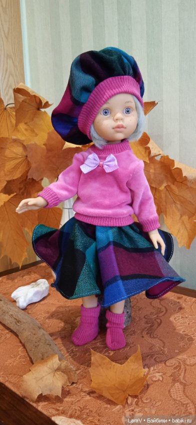 Тёплый октябрь — Одежда и обувь для кукол своими руками: фото (фото 3)