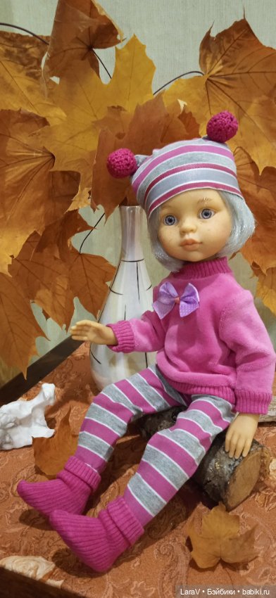 Тёплый октябрь — Одежда и обувь для кукол своими руками: фото