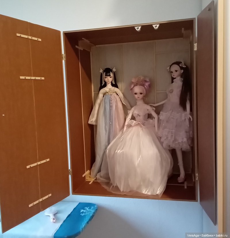 "Летящий снег" от Dream Fairy/DBS и новый шкаф