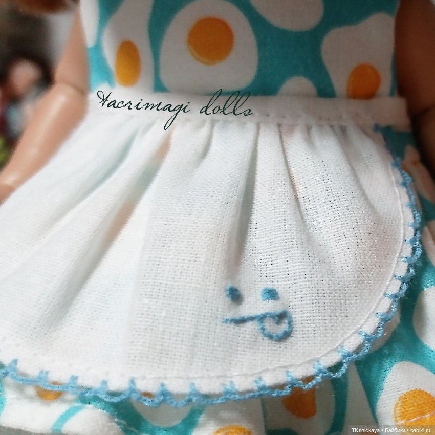 Жужа поварёнок — Одежда и обувь для кукол своими руками: фото (фото 6)