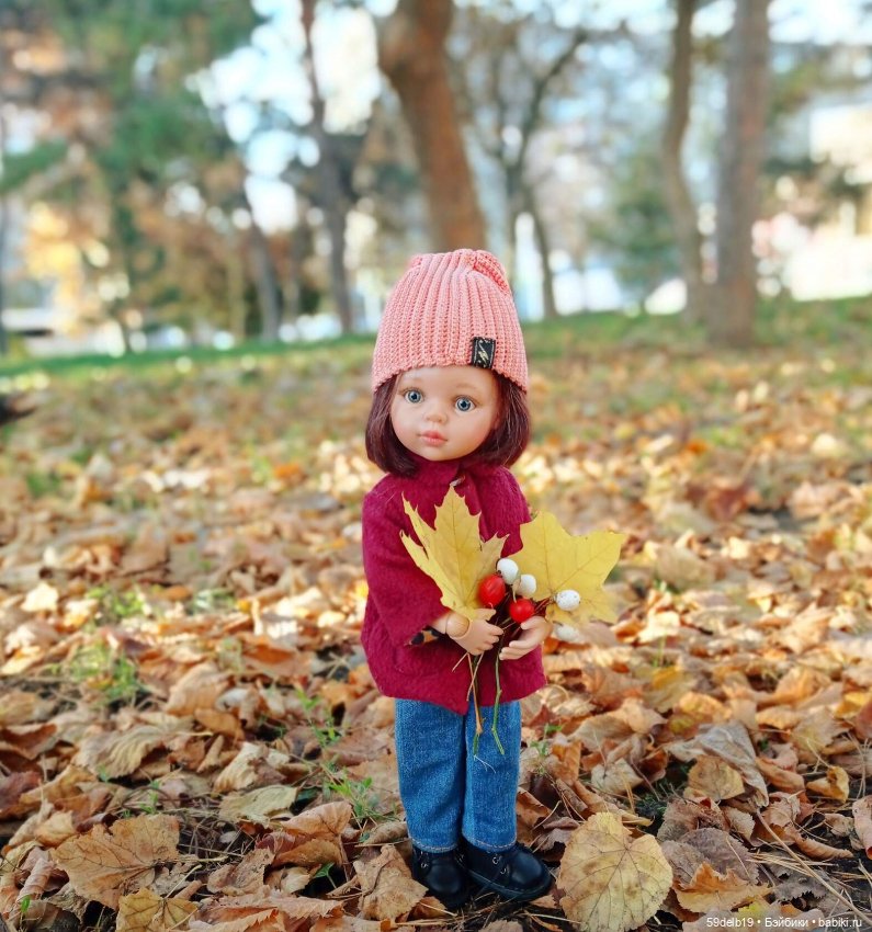 Тёплой осени дивная пора — Одежда и обувь для кукол своими руками: фото