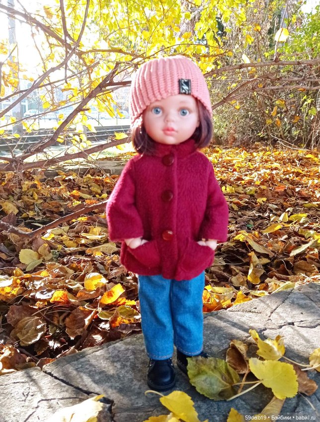 Тёплой осени дивная пора — Одежда и обувь для кукол своими руками: фото