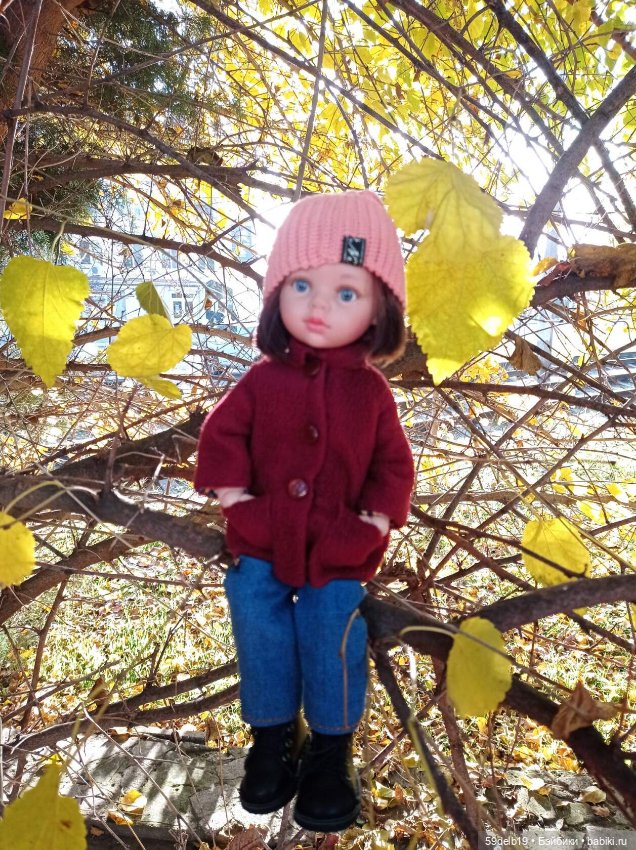 Тёплой осени дивная пора — Одежда и обувь для кукол своими руками: фото
