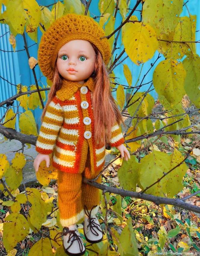 Тёплой осени дивная пора — Одежда и обувь для кукол своими руками: фото (фото 7)