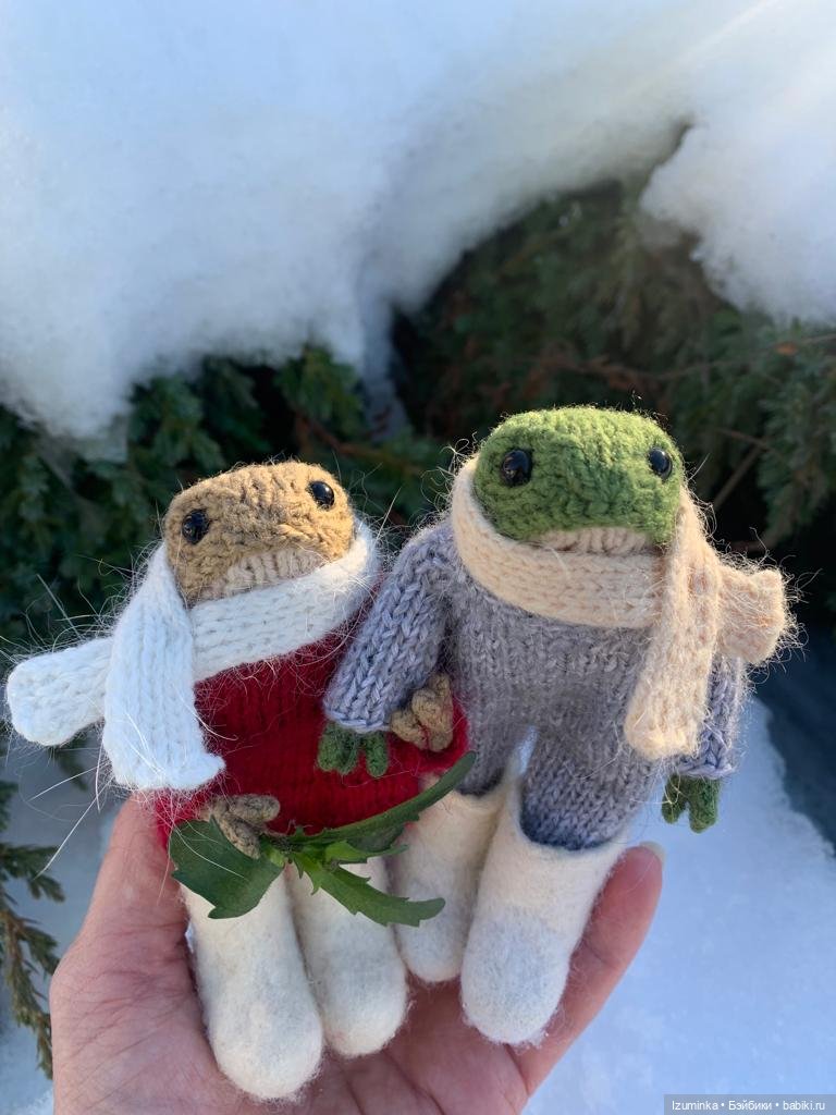 Свидание. Вязаные Лягушки Клэр Гарланд (Claire Garland) (фото 9)
