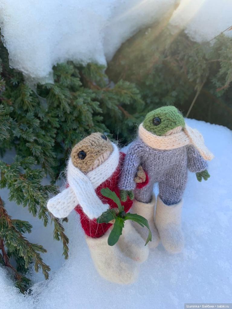 Свидание. Вязаные Лягушки Клэр Гарланд (Claire Garland) (фото 6)