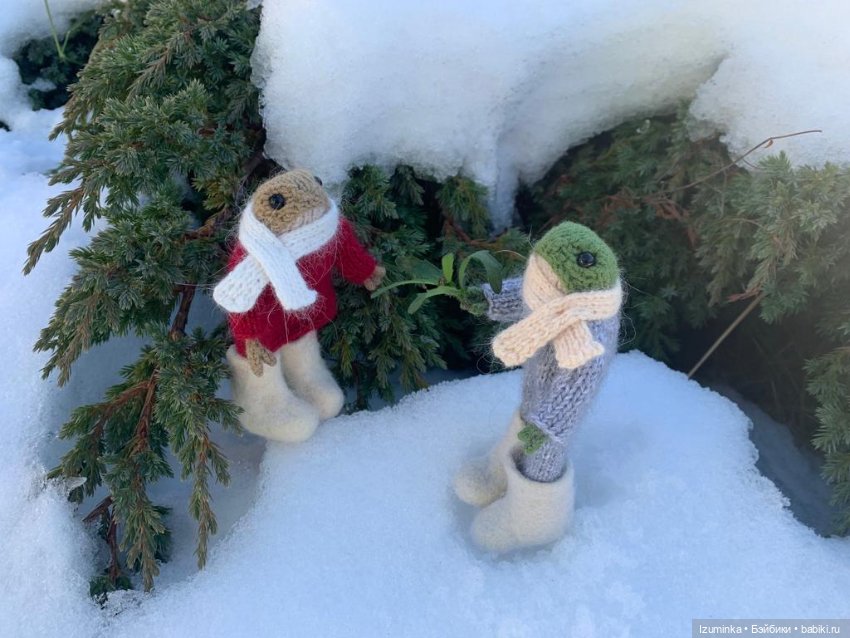 Свидание. Вязаные Лягушки Клэр Гарланд (Claire Garland) (фото 5)