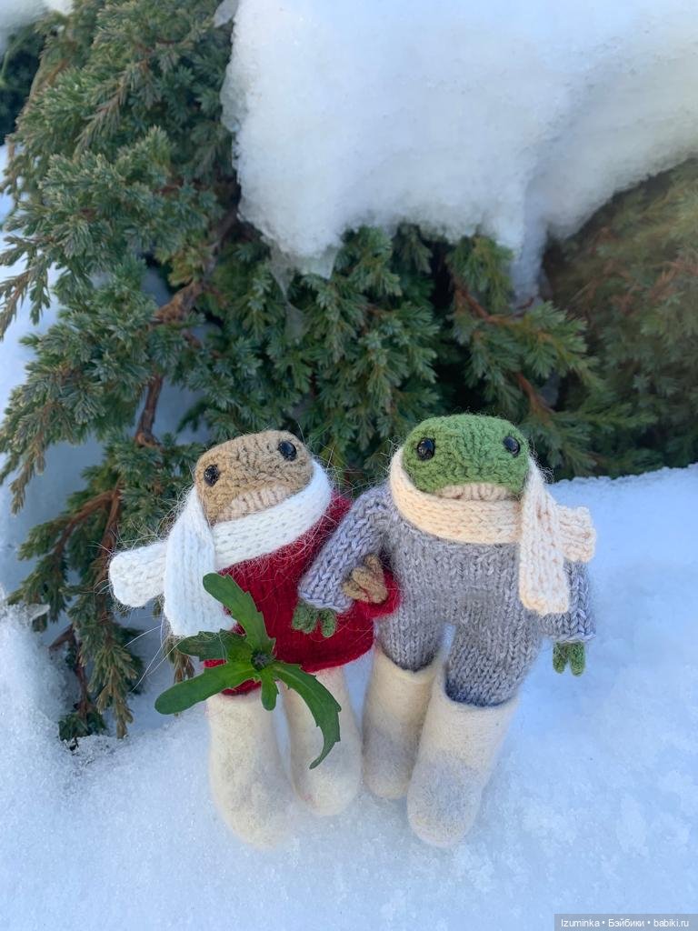 Свидание. Вязаные Лягушки Клэр Гарланд (Claire Garland) (фото 7)