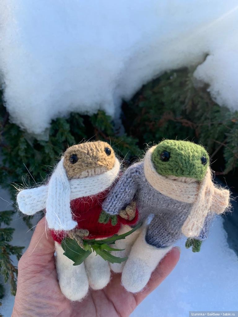 Свидание. Вязаные Лягушки Клэр Гарланд (Claire Garland) (фото 8)