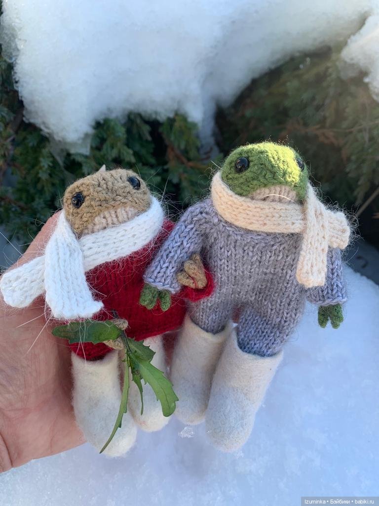 Свидание. Вязаные Лягушки Клэр Гарланд (Claire Garland) (фото 10)