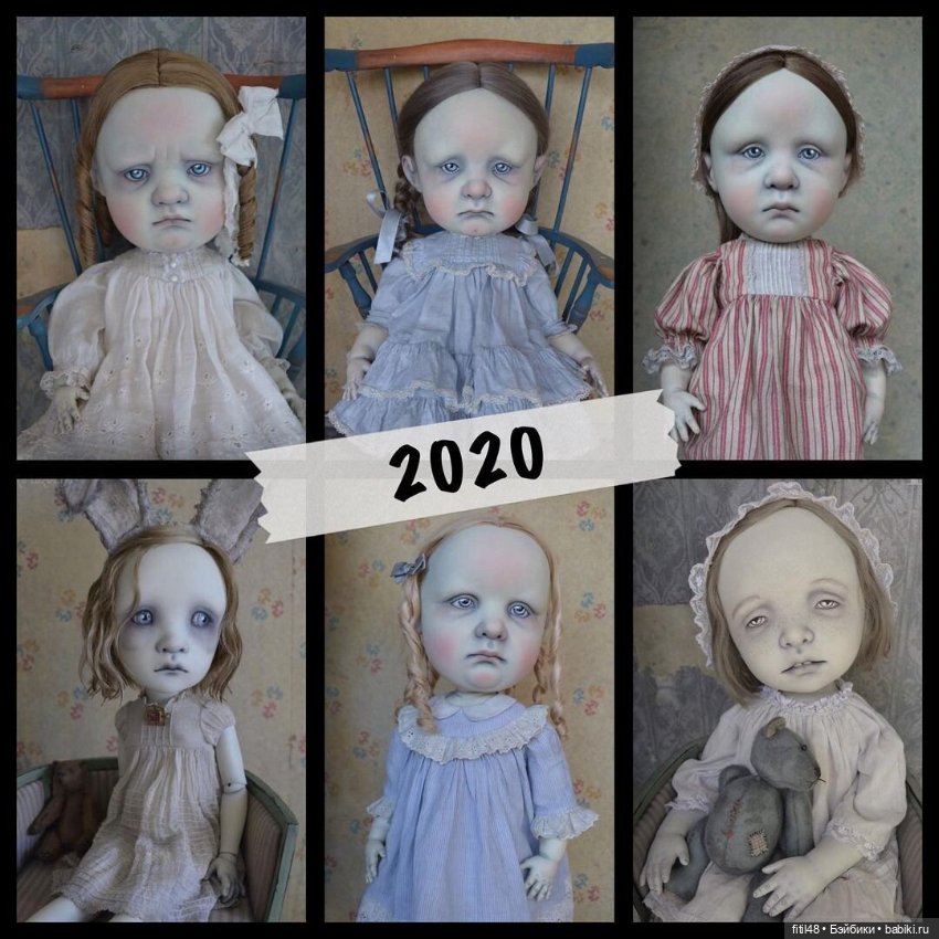 Готические куклы Вероники Лозовой