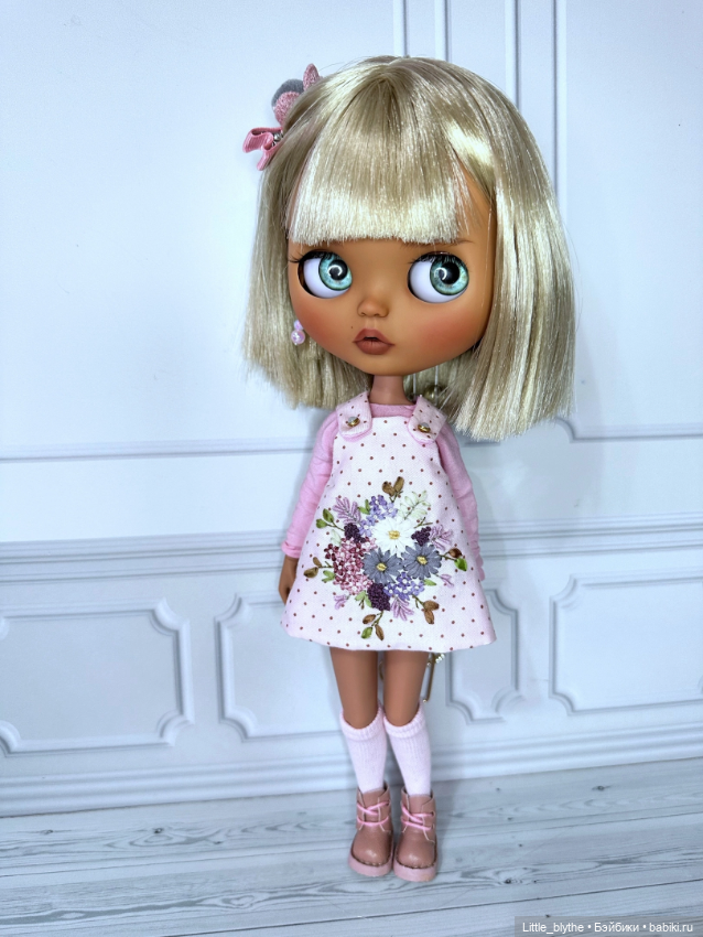 Блайз и подарок 🎁 — Куклы Blythe (Блайз) ООАК: кастом (фото 10)