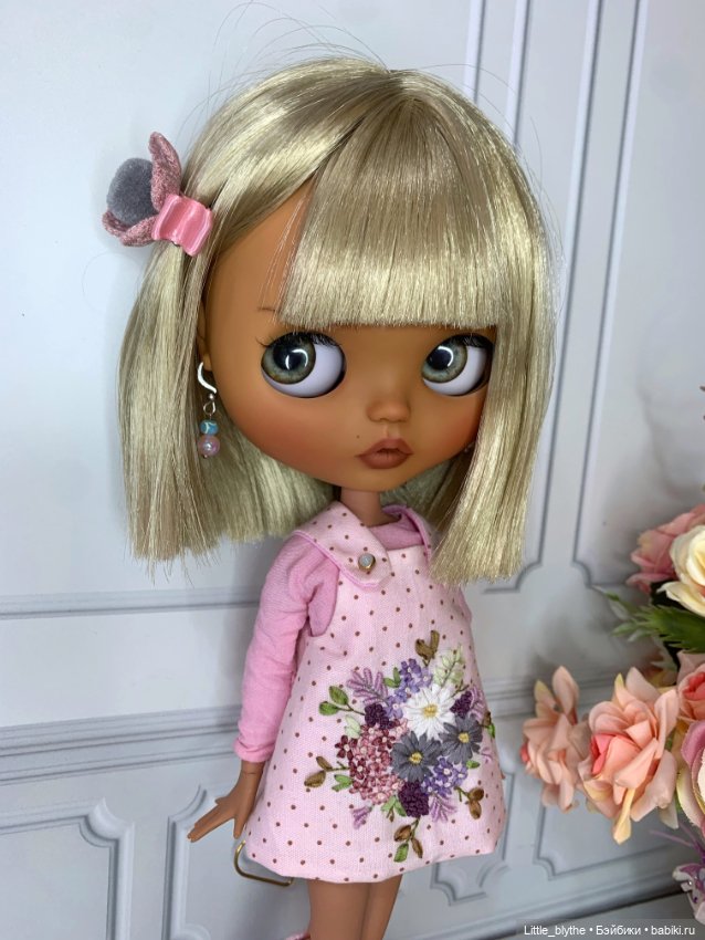 Блайз и подарок 🎁 — Куклы Blythe (Блайз) ООАК: кастом (фото 3)