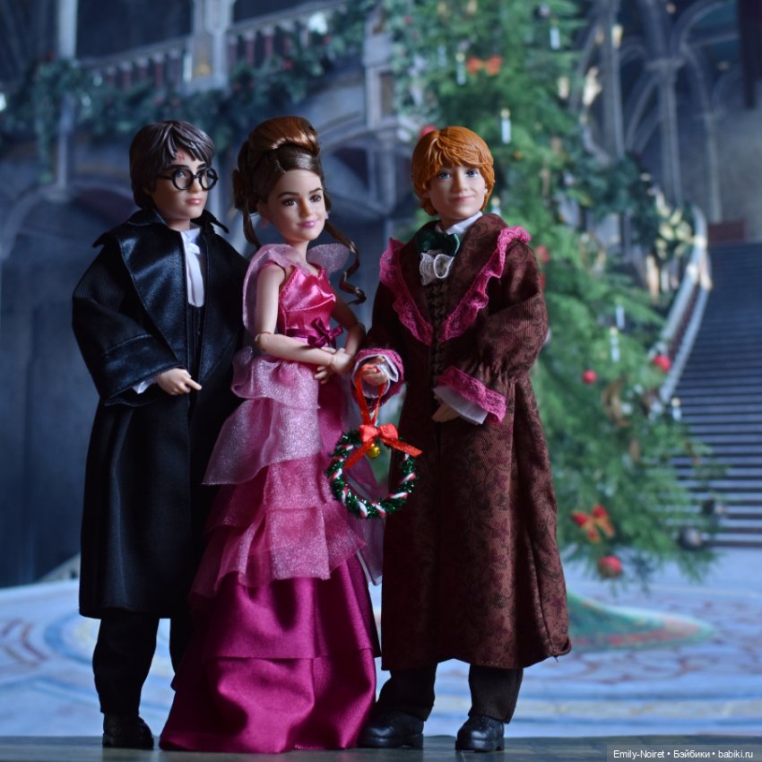 Рождество в Хогвартсе — Куклы Harry Potter (Гарри Поттер) Mattel: Wizarding World (фото 4)