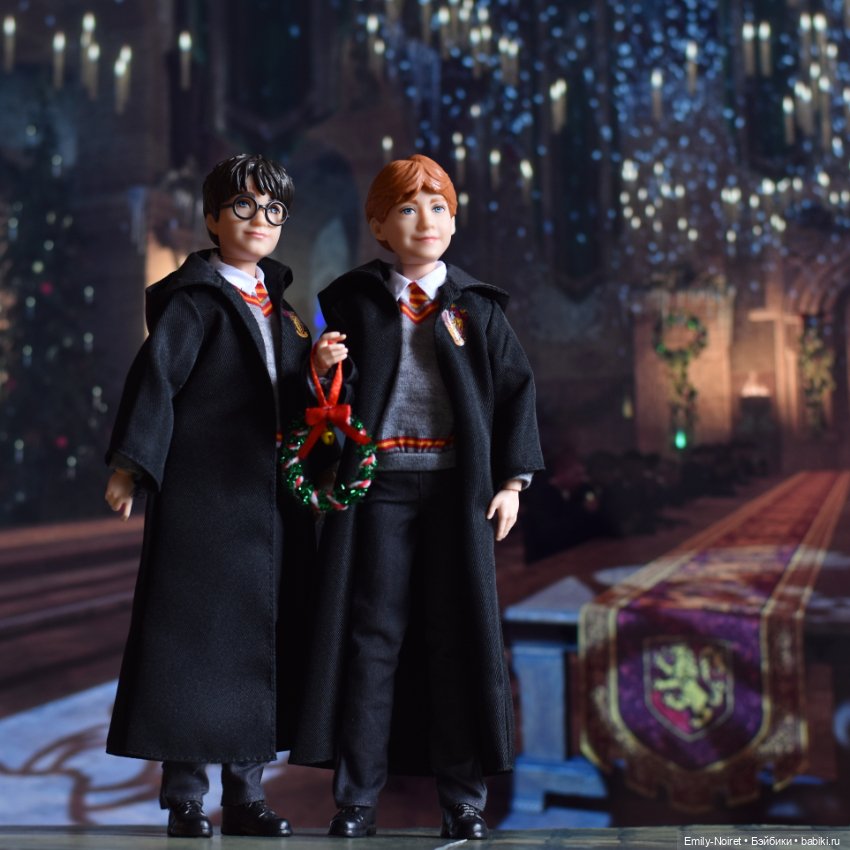 Рождество в Хогвартсе — Куклы Harry Potter (Гарри Поттер) Mattel: Wizarding World (фото 2)