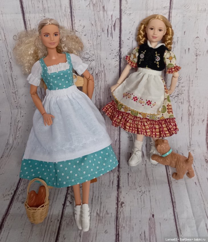 Дирндль - наряд альпийской крестьянки (фото 8)