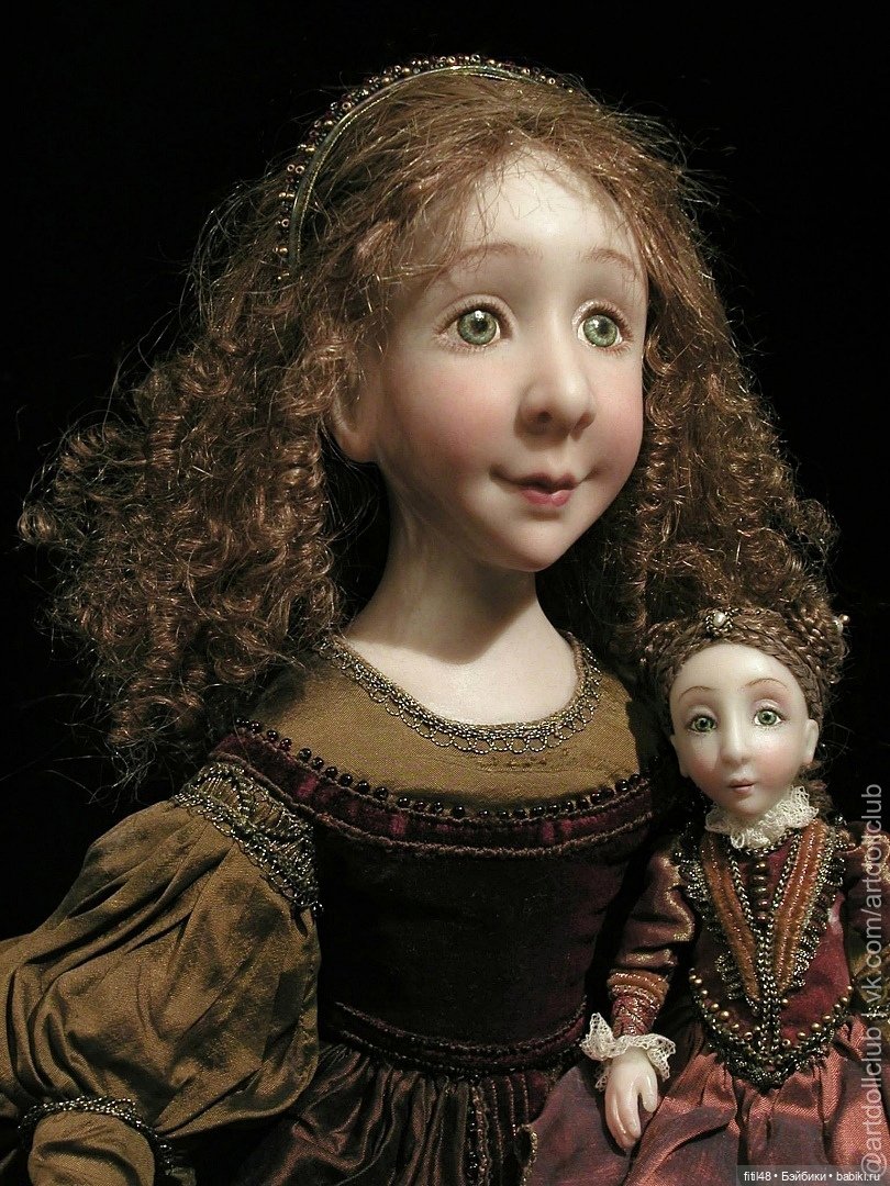 Авторские куклы Екатерины Маньшавиной