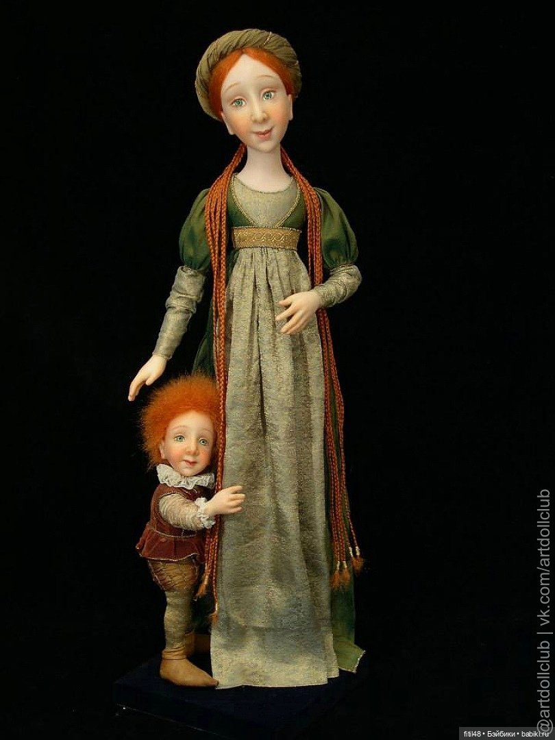 Авторские куклы Екатерины Маньшавиной
