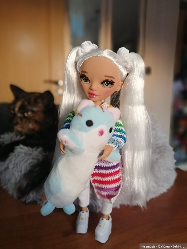 Вязаная радуга — Одежда и обувь для кукол своими руками: фото (фото 8)