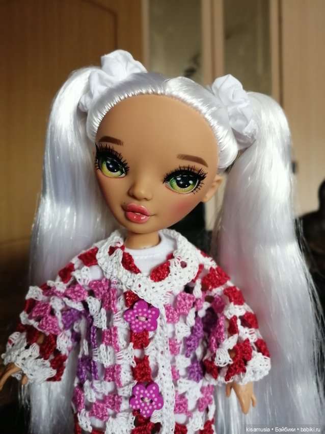 Вязаная радуга — Одежда и обувь для кукол своими руками: фото (фото 2)