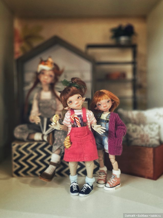 Девочки сестрички — Куклы Lidia Snul (Лидия Снуль): авторские BJD (БЖД) (фото 4)