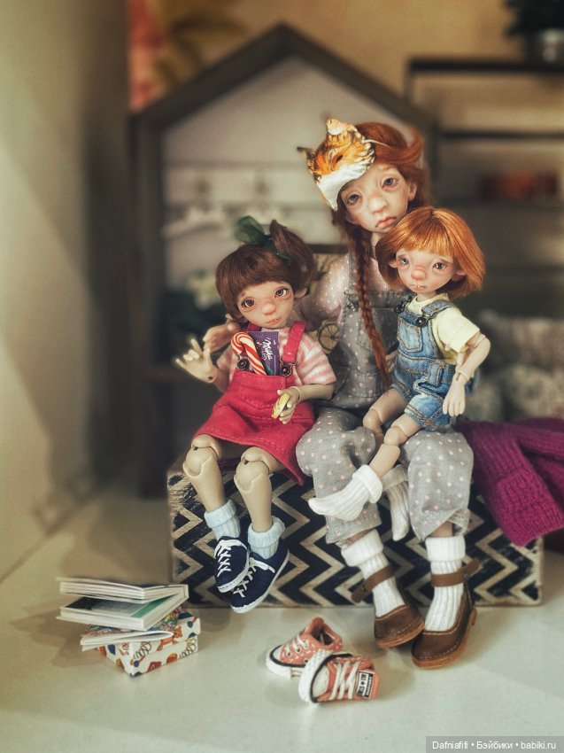 Девочки сестрички — Куклы Lidia Snul (Лидия Снуль): авторские BJD (БЖД) (фото 9)