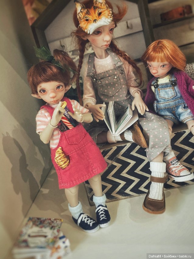 Девочки сестрички — Куклы Lidia Snul (Лидия Снуль): авторские BJD (БЖД) (фото 5)