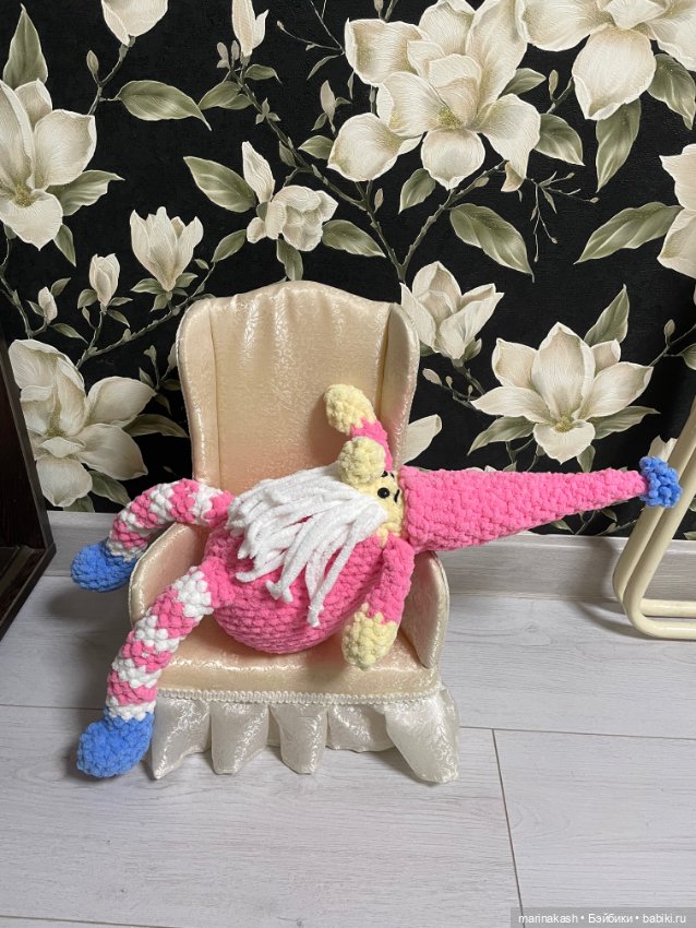 Гномик ручной работы — Вязаные игрушки и амигуруми: крючком (фото 5)