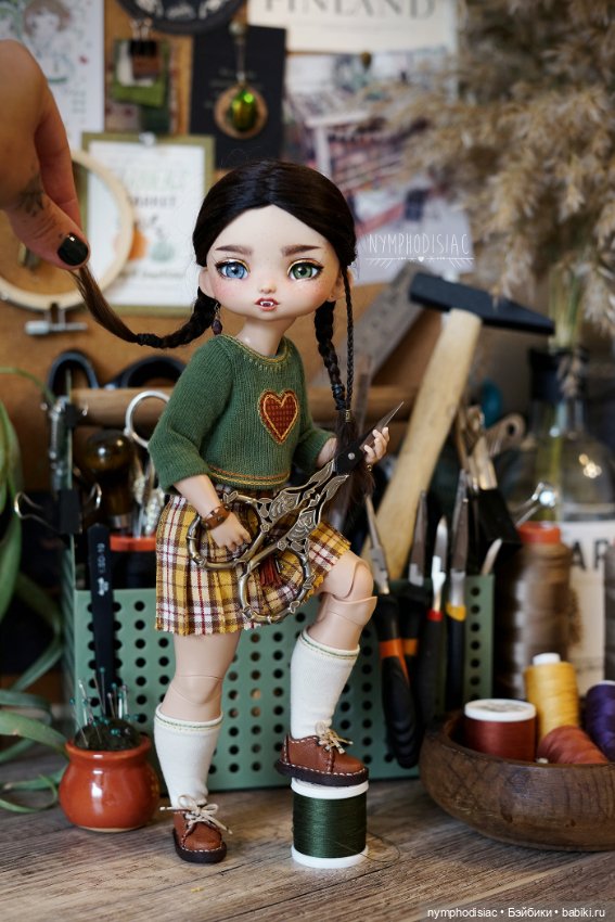 Сшили наряд для подружки (Teacup Marionette Ursie от Dodollsdream) (фото 5)