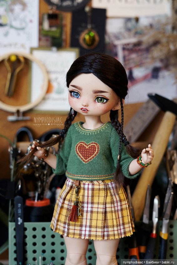 Сшили наряд для подружки (Teacup Marionette Ursie от Dodollsdream) (фото 3)