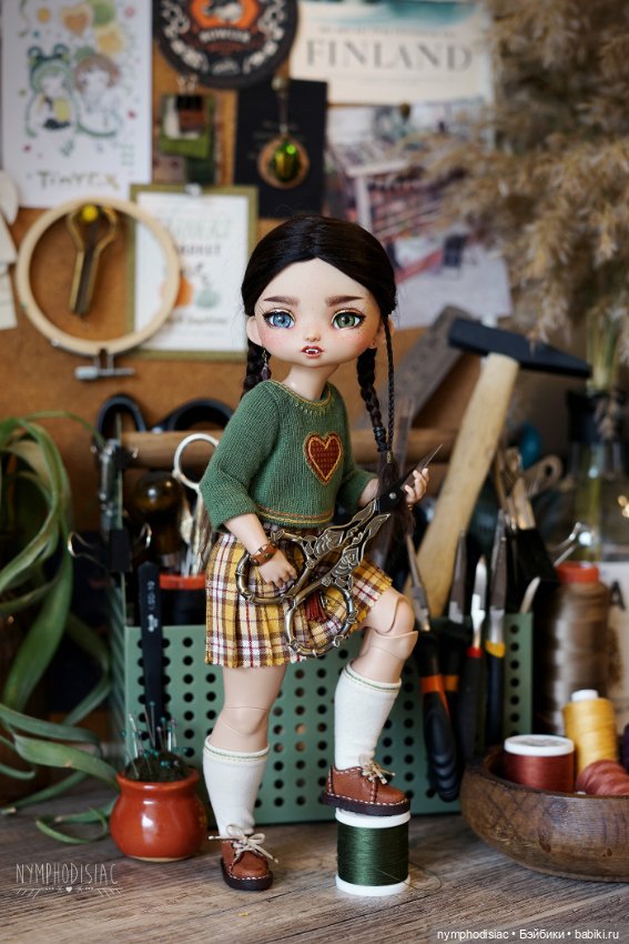 Сшили наряд для подружки (Teacup Marionette Ursie от Dodollsdream) (фото 7)