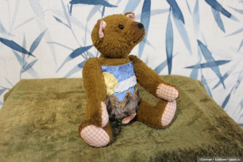 Мишка тедди ручная работа