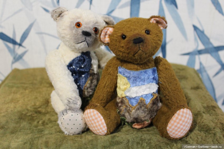 Мишка тедди ручная работа (фото 2)