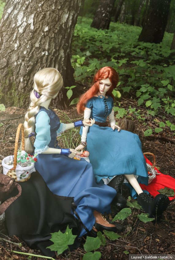 По грибы и ягоды — Фотоистории с куклами BJD (БЖД): сериалы