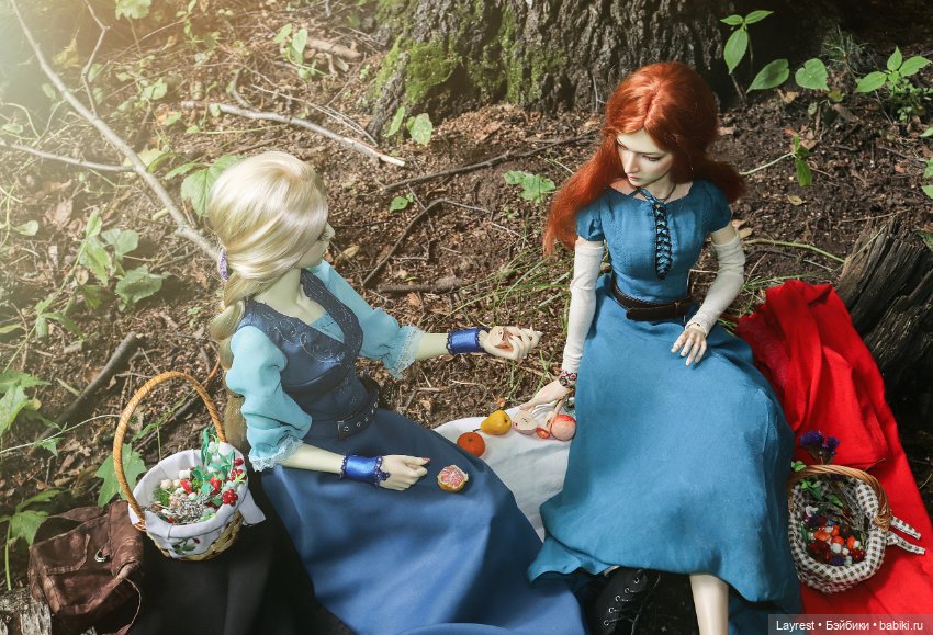 По грибы и ягоды — Фотоистории с куклами BJD (БЖД): сериалы (фото 10)