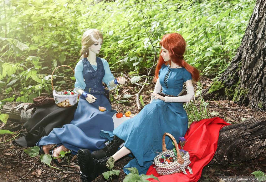 По грибы и ягоды — Фотоистории с куклами BJD (БЖД): сериалы (фото 9)