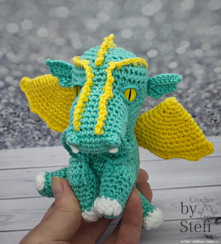 Дракон Фараон — Вязаные игрушки и амигуруми: крючком (фото 3)